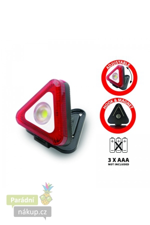 IS419 Světelný LED trojúhelník 