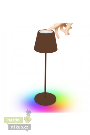 Dobíjecí stolní RGB lampa TL1908-C s dotykovým spínačem
