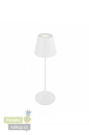 Dobíjecí stolní RGB lampa TL1908-W s dotykovým spínačem