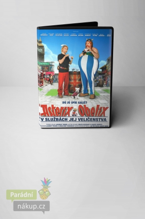 DVD Asterix a Obelix ve službách jejího veličenstva